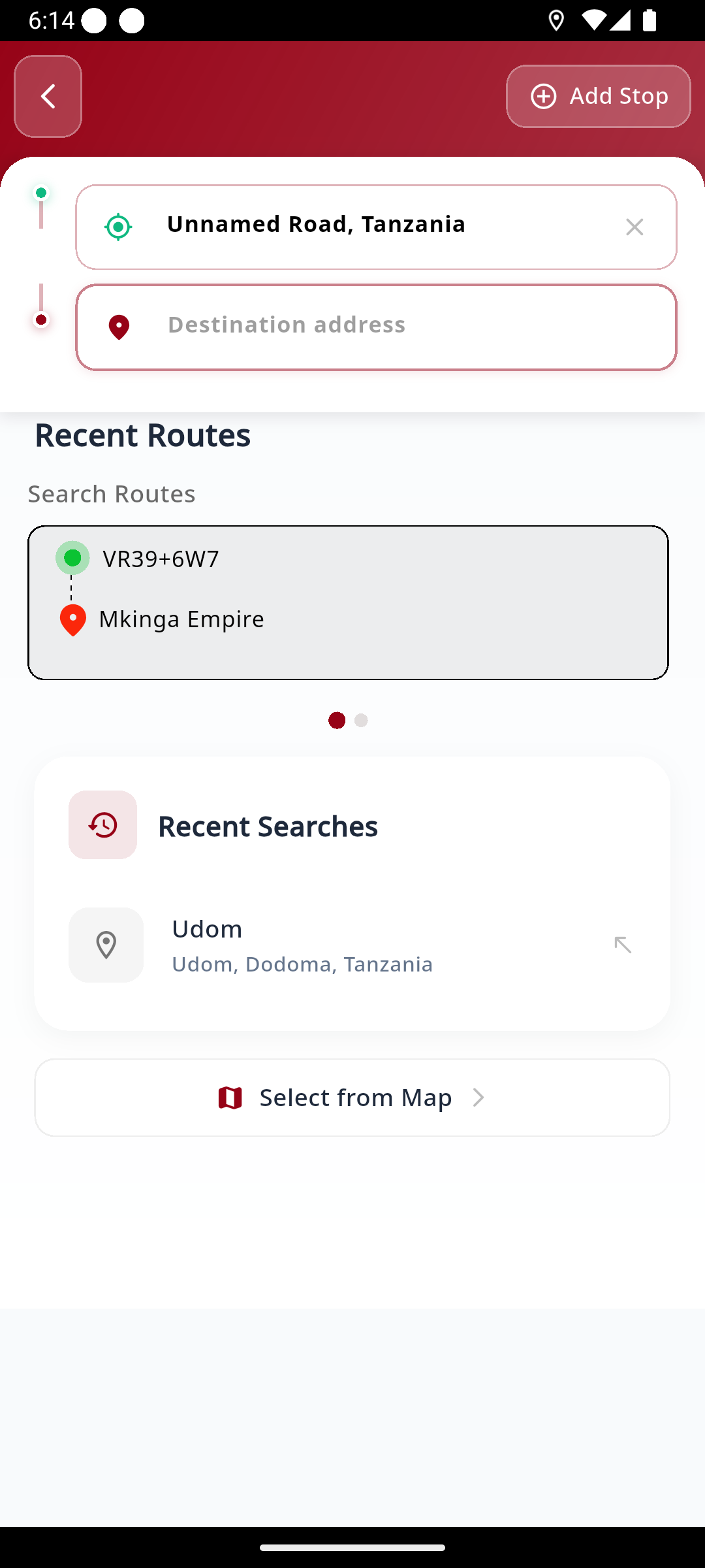 User App - Profile